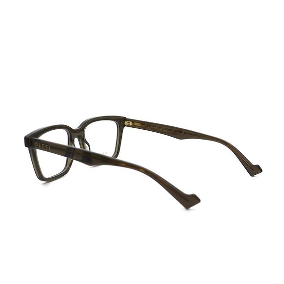 NEW GUCCI GG0964O 003 GREY TRANSPARENT AUTHENTIC EYEGLASSES FRAME - Picture 4 of 10